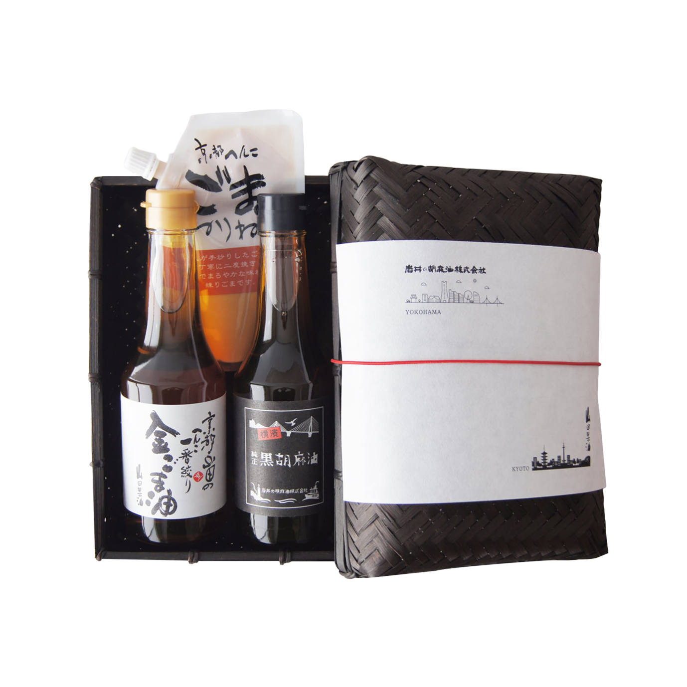 東西ごま職人の技 －横浜と京都の香りを贈る－